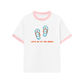 Áo Thun Ringer Relaxed Fit Summer Vibes Let_s Go To The Beach