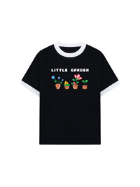 Áo Thun Ringer Relaxed Fit Summer Vibes Little Garden
