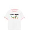 Áo Thun Ringer Relaxed Fit Summer Vibes Little Garden