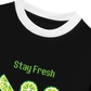 Áo Thun Ringer Relaxed Fit Summer Vibes Stay Fresh Stay Zesty