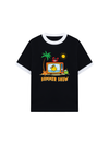 Áo Thun Ringer Relaxed Fit Summer Vibes Summer Show