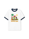 Áo Thun Ringer Relaxed Fit Summer Vibes Summer Show