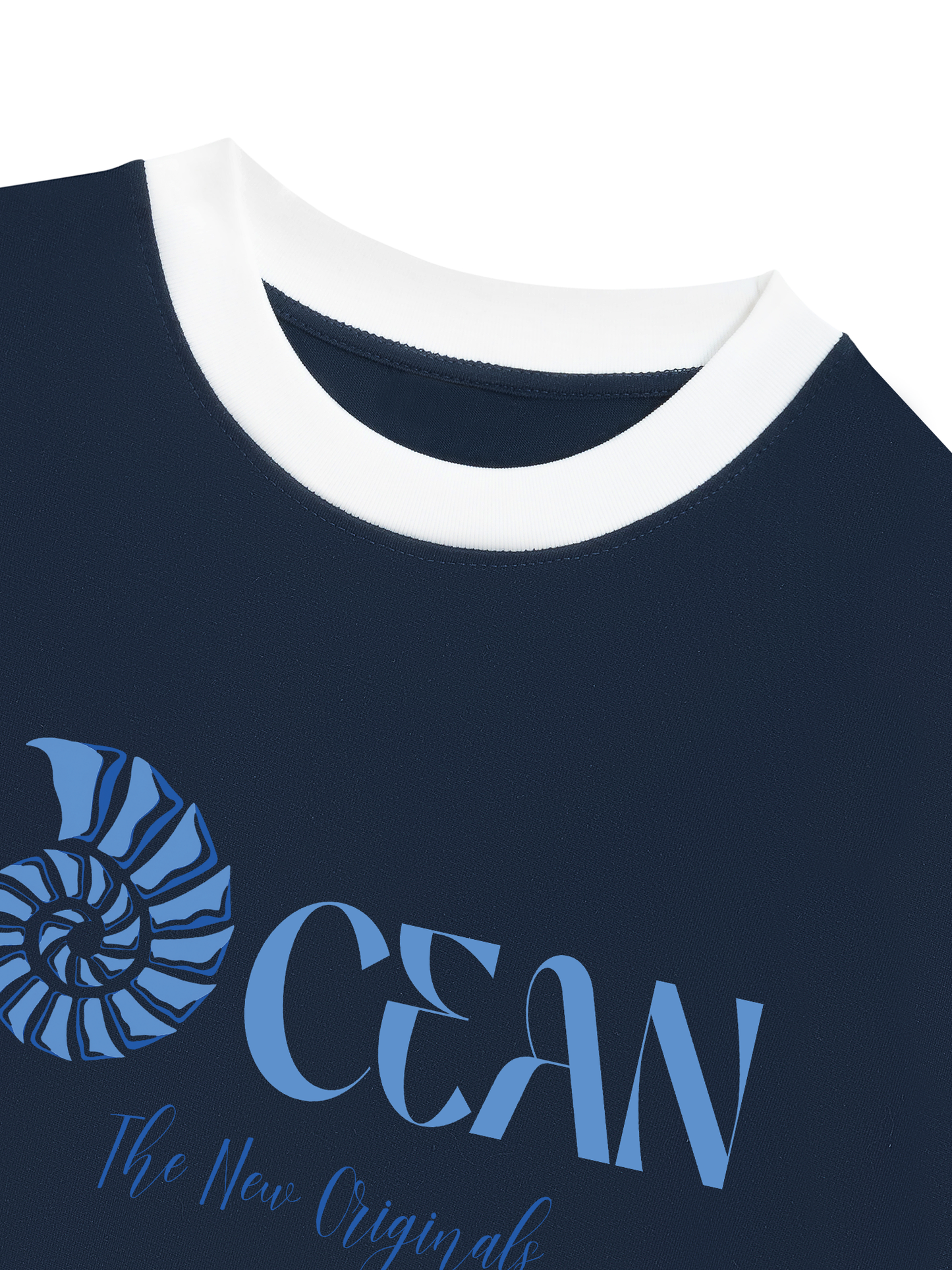 Áo Thun Ringer Relaxed Fit Summer Vibes Ocean