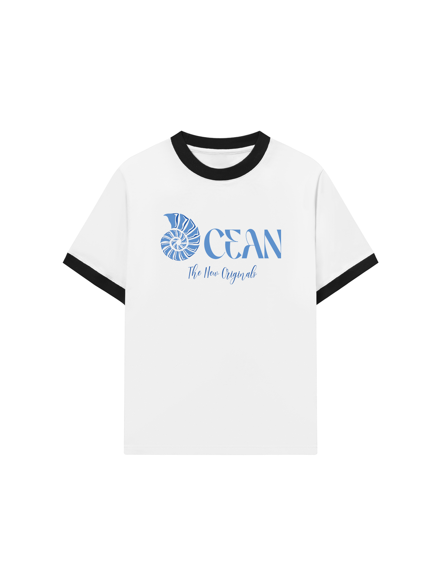 Áo Thun Ringer Relaxed Fit Summer Vibes Ocean