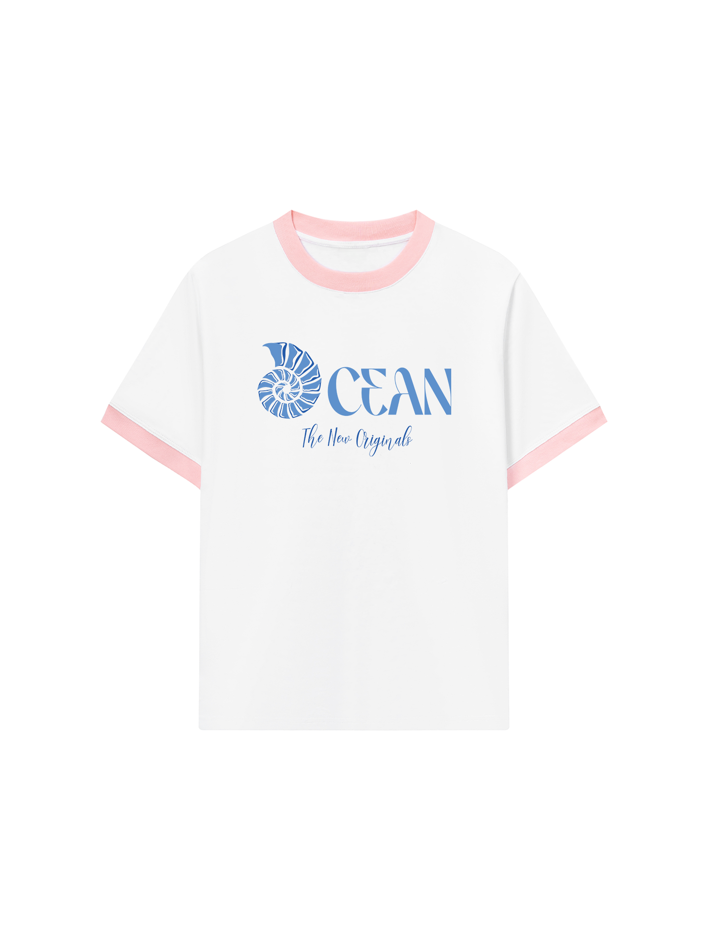 Áo Thun Ringer Relaxed Fit Summer Vibes Ocean