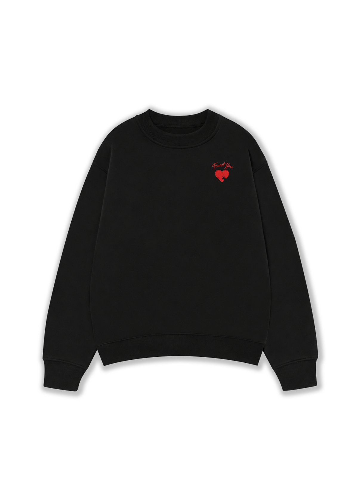Áo Sweater Nỉ Hai Da Found You Heart