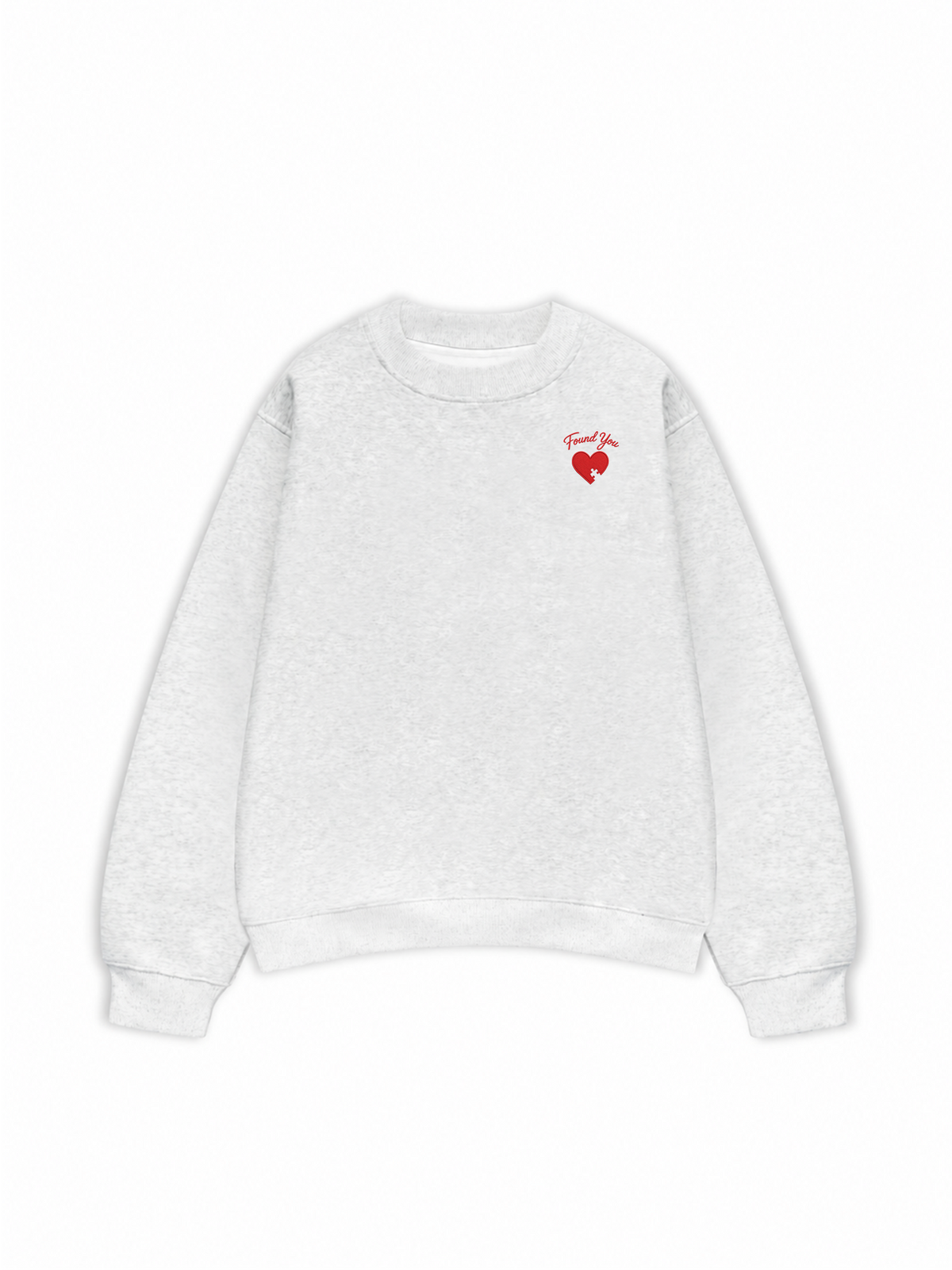 Áo Sweater Nỉ Hai Da Found You Heart