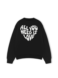 Áo Sweater Nỉ Hai Da All You Need Is Love