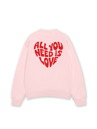 Áo Sweater Nỉ Hai Da All You Need Is Love