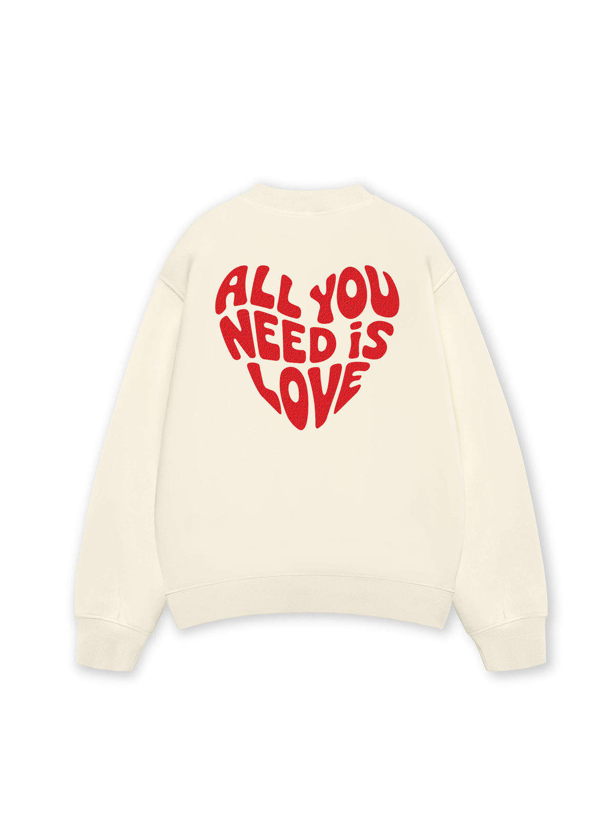 Áo Sweater Nỉ Hai Da All You Need Is Love