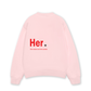 Áo Sweater Nỉ Hai Da Her