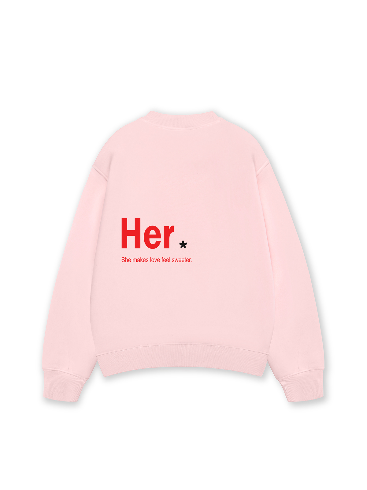 Áo Sweater Nỉ Hai Da Her