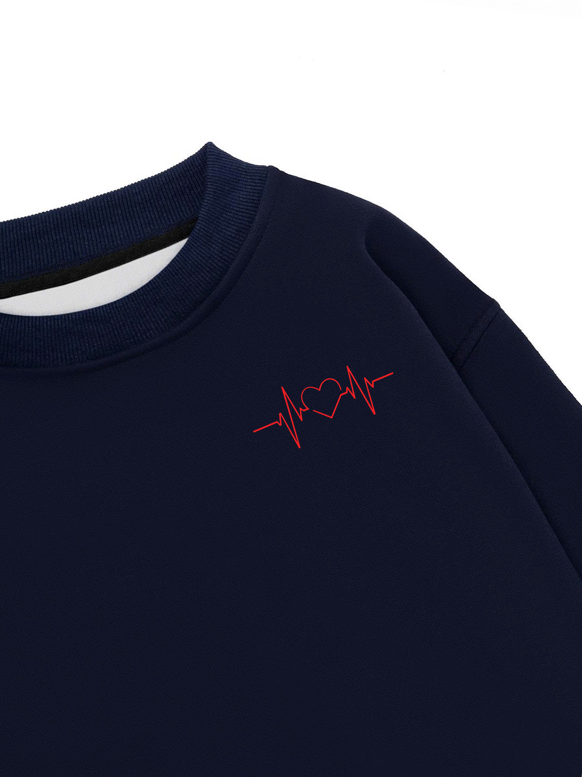 Áo Sweater Nỉ Hai Da Her