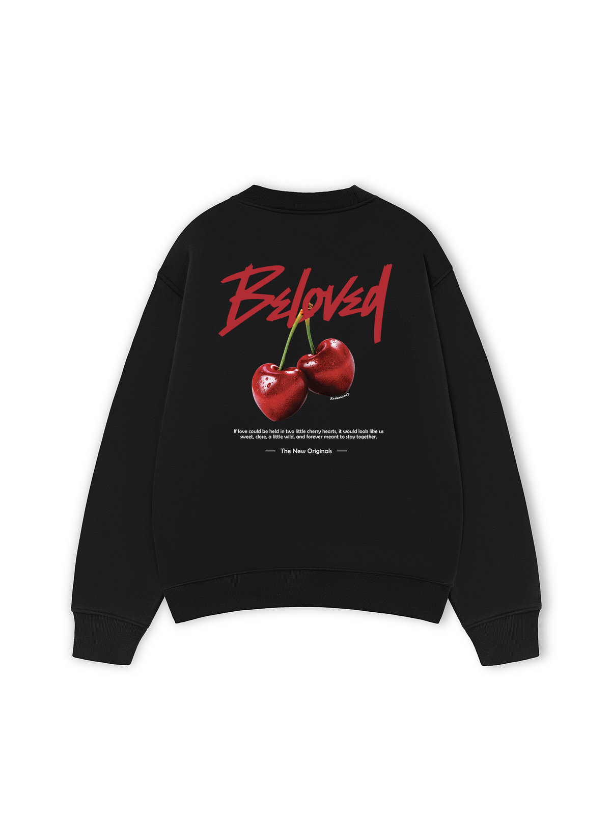 Áo Sweater Nỉ Hai Da Beloved Cherry