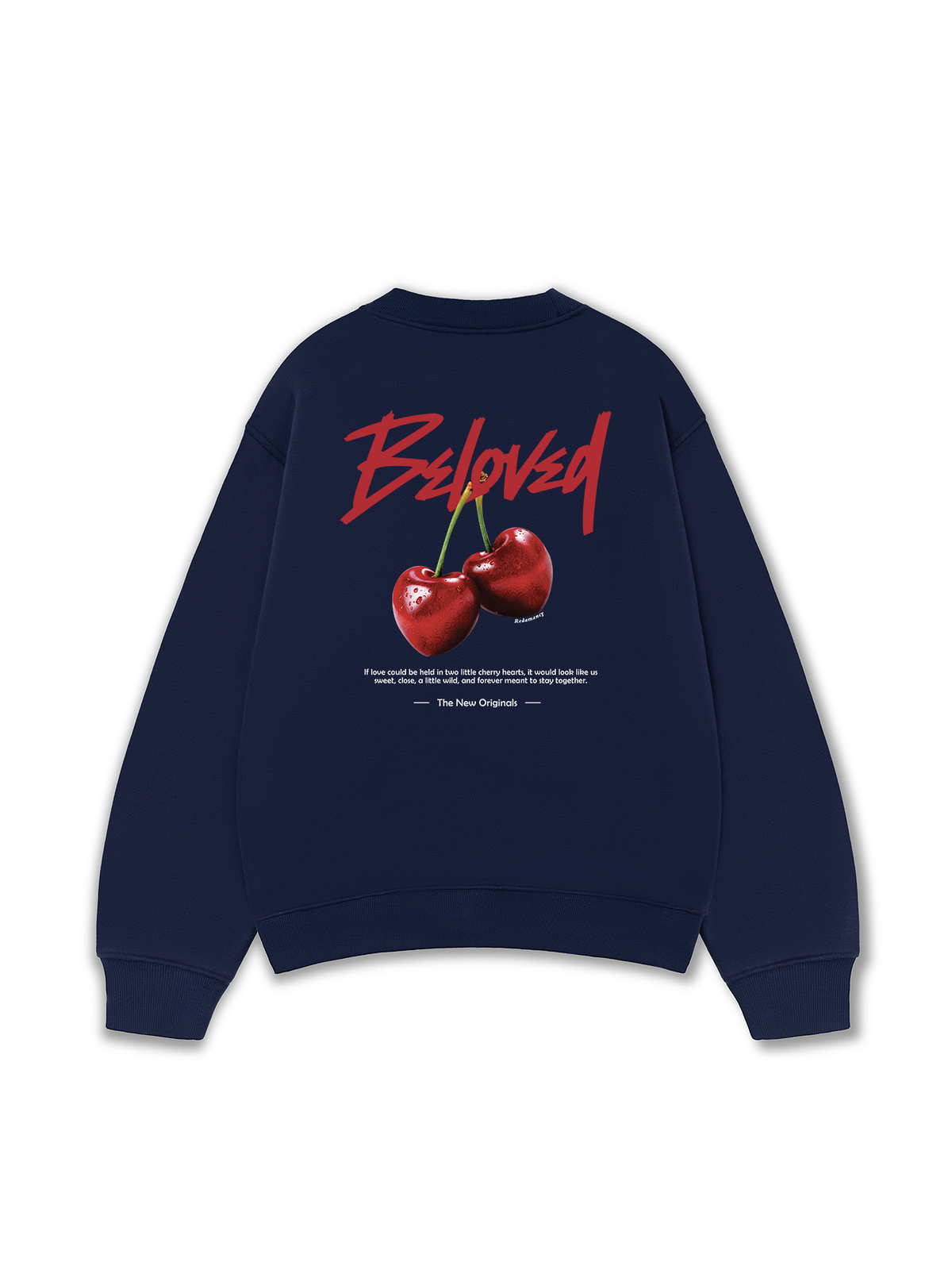 Áo Sweater Nỉ Hai Da Beloved Cherry