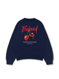 Áo Sweater Nỉ Hai Da Beloved Cherry