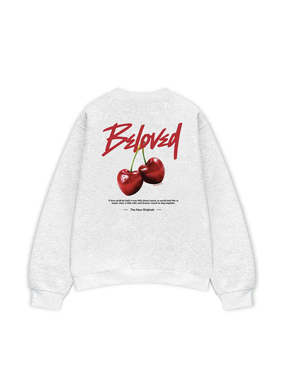 Áo Sweater Nỉ Hai Da Beloved Cherry