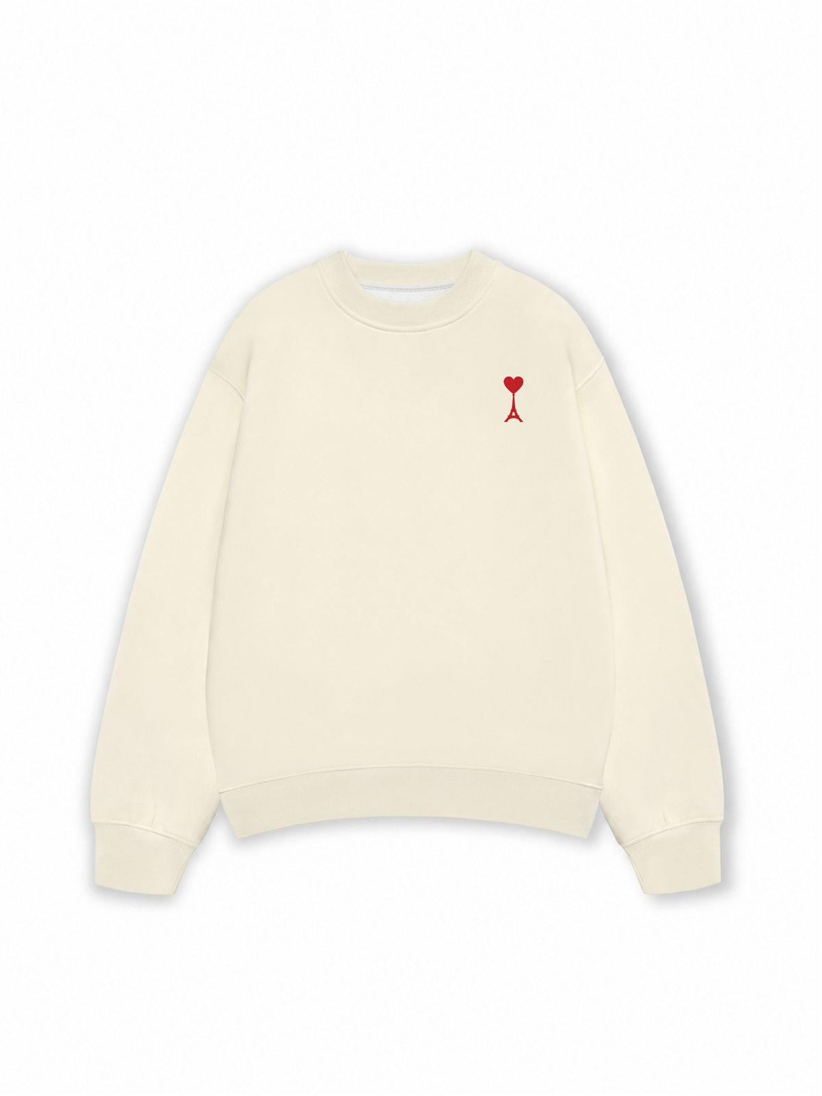Áo Sweater Nỉ Hai Da Heart Tower