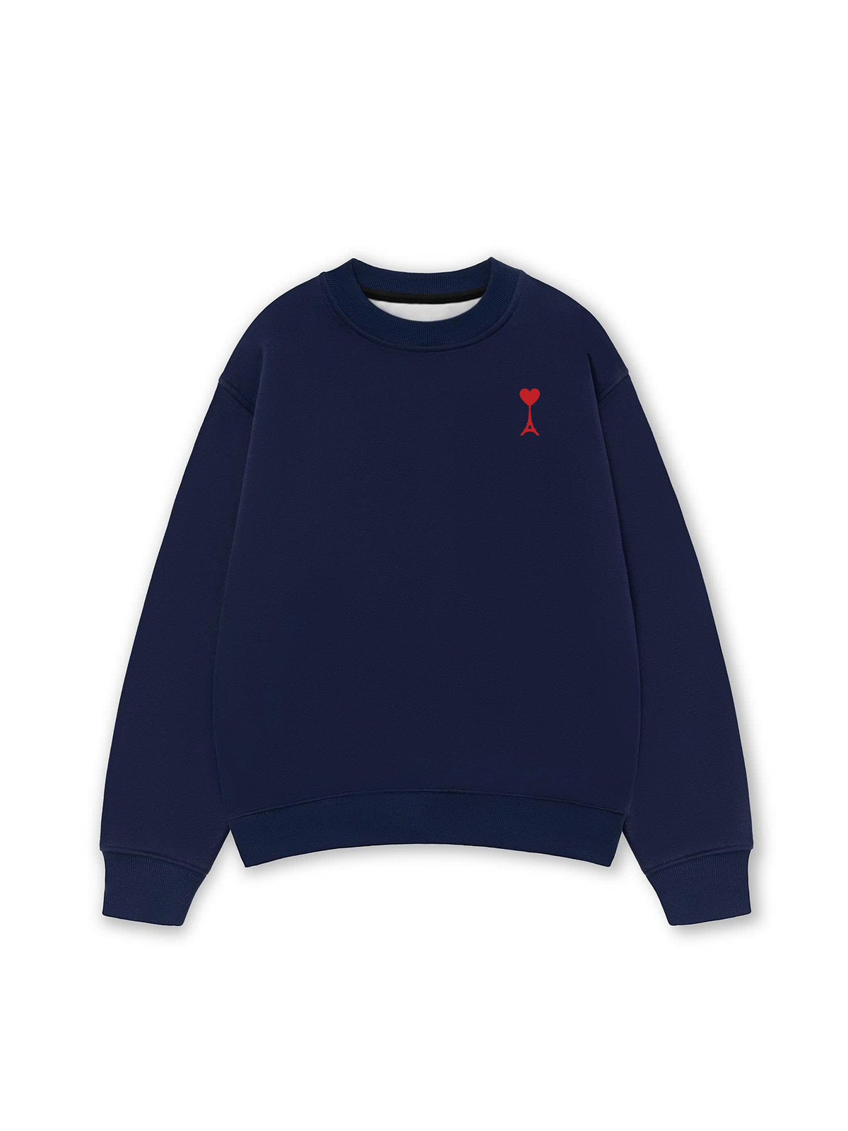 Áo Sweater Nỉ Hai Da Heart Tower