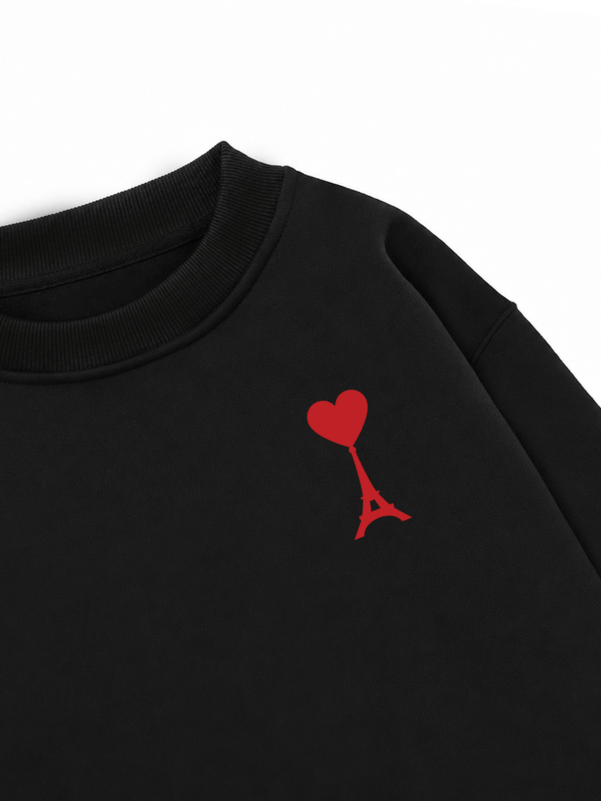 Áo Sweater Nỉ Hai Da Heart Tower