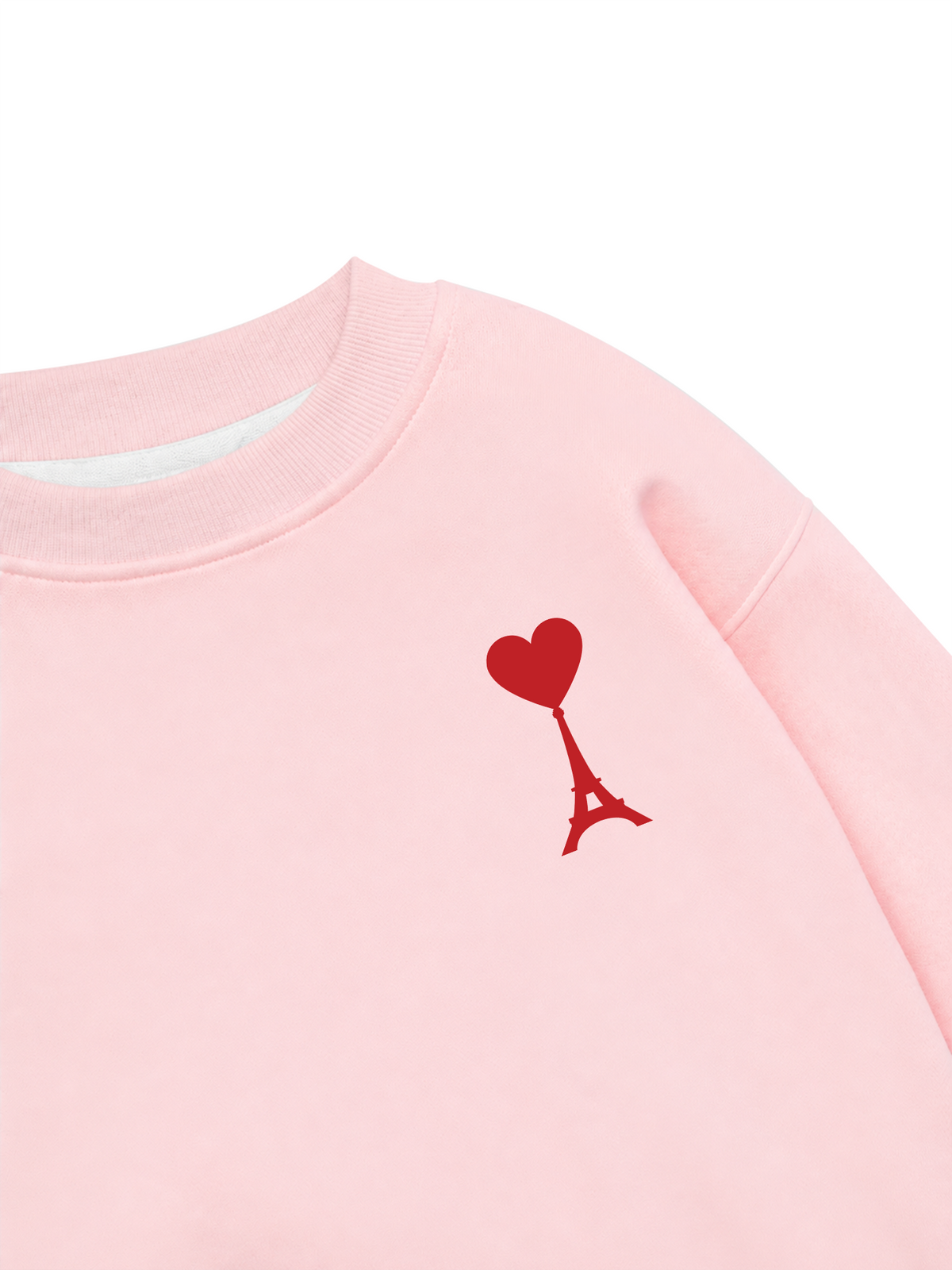 Áo Sweater Nỉ Hai Da Heart Tower