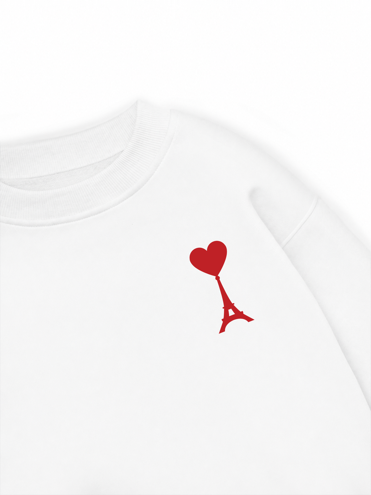 Áo Sweater Nỉ Hai Da Heart Tower