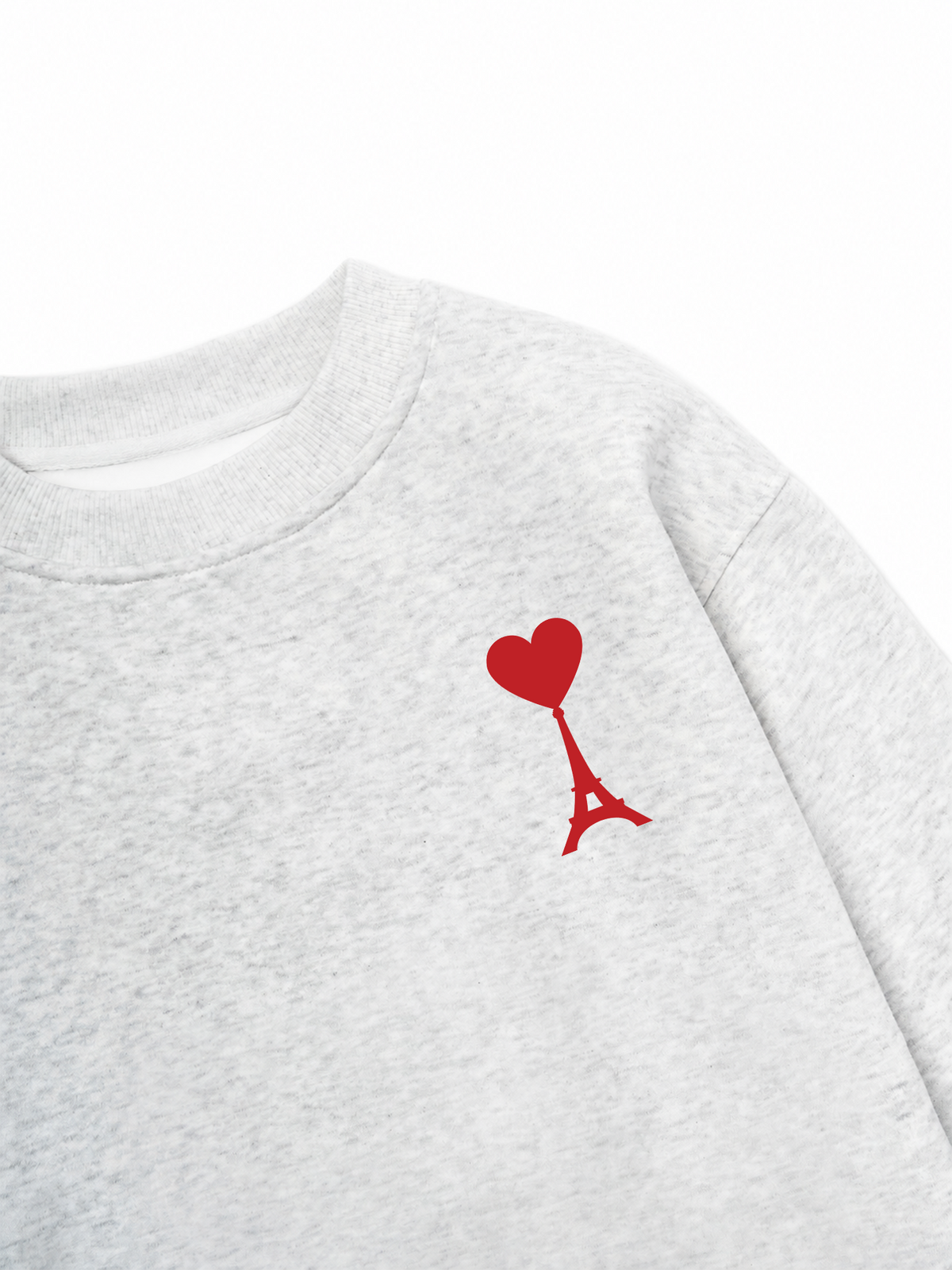 Áo Sweater Nỉ Hai Da Heart Tower