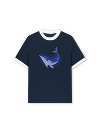 Áo Thun Ringer Relaxed Fit A Whale Of A Ride