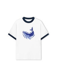 Áo Thun Ringer Relaxed Fit A Whale Of A Ride