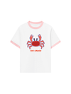 Áo Thun Ringer Relaxed Fit Oh Crab!