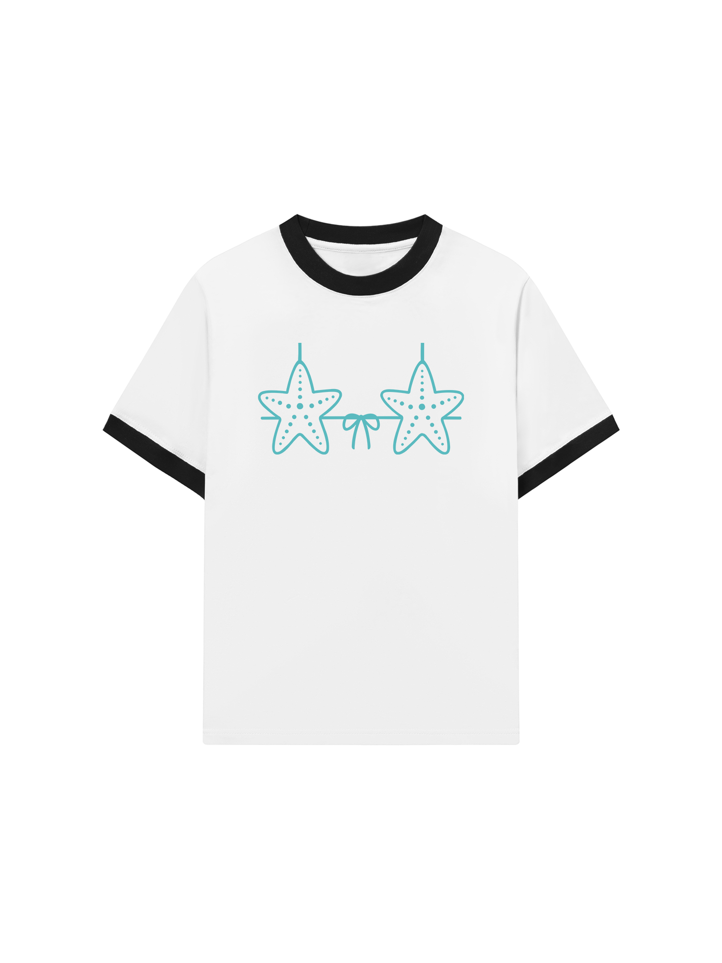 Áo Thun Ringer Relaxed Fit Bikini Starfish