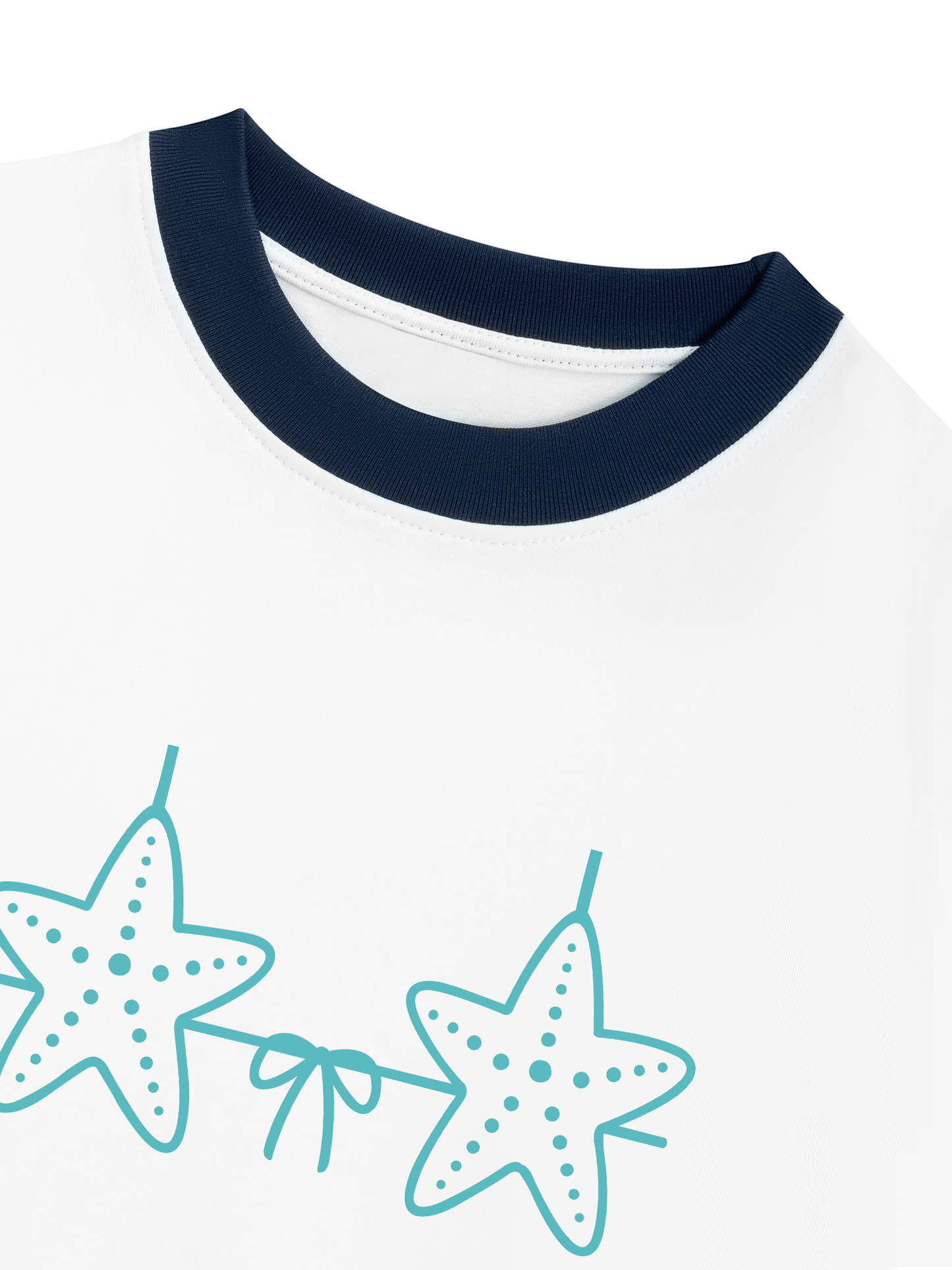 Áo Thun Ringer Relaxed Fit Bikini Starfish