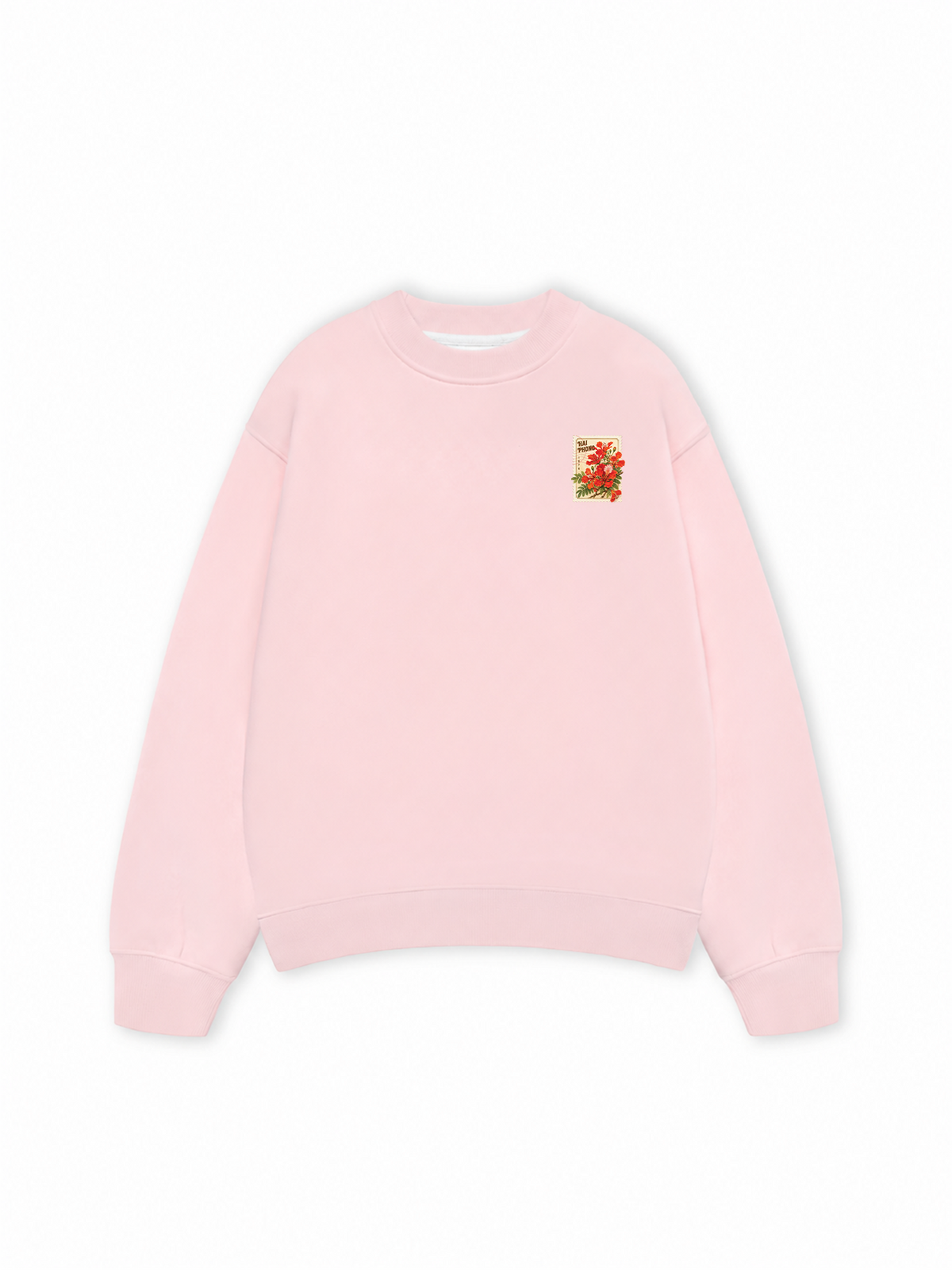 Áo Sweater Nỉ Hai Da Hoa Phượng Hải Phòng