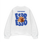 Áo Sweater Nỉ Hai Da Espresso