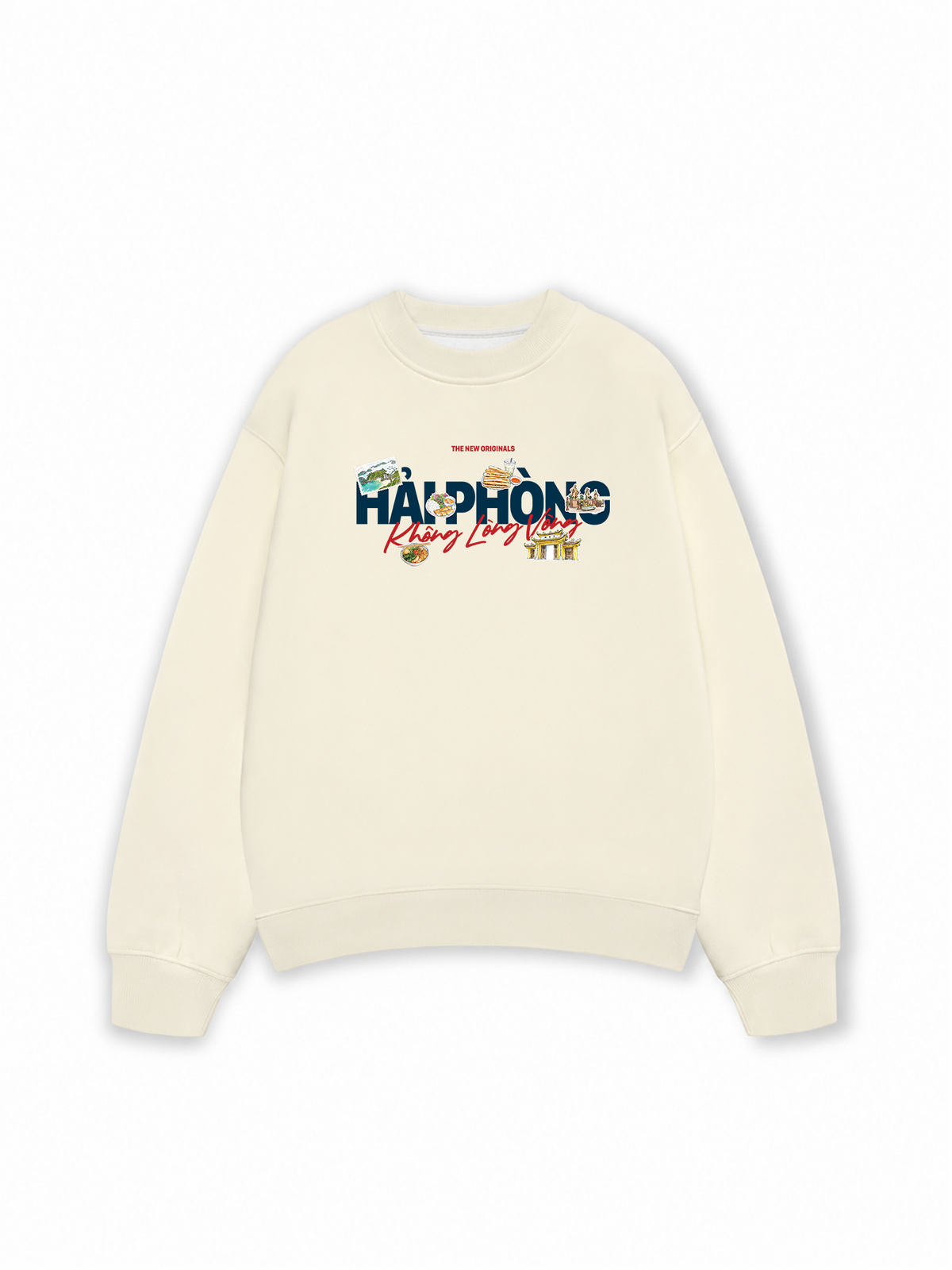 Áo Sweater Nỉ Hai Da Hải Phòng Không Lòng Vòng