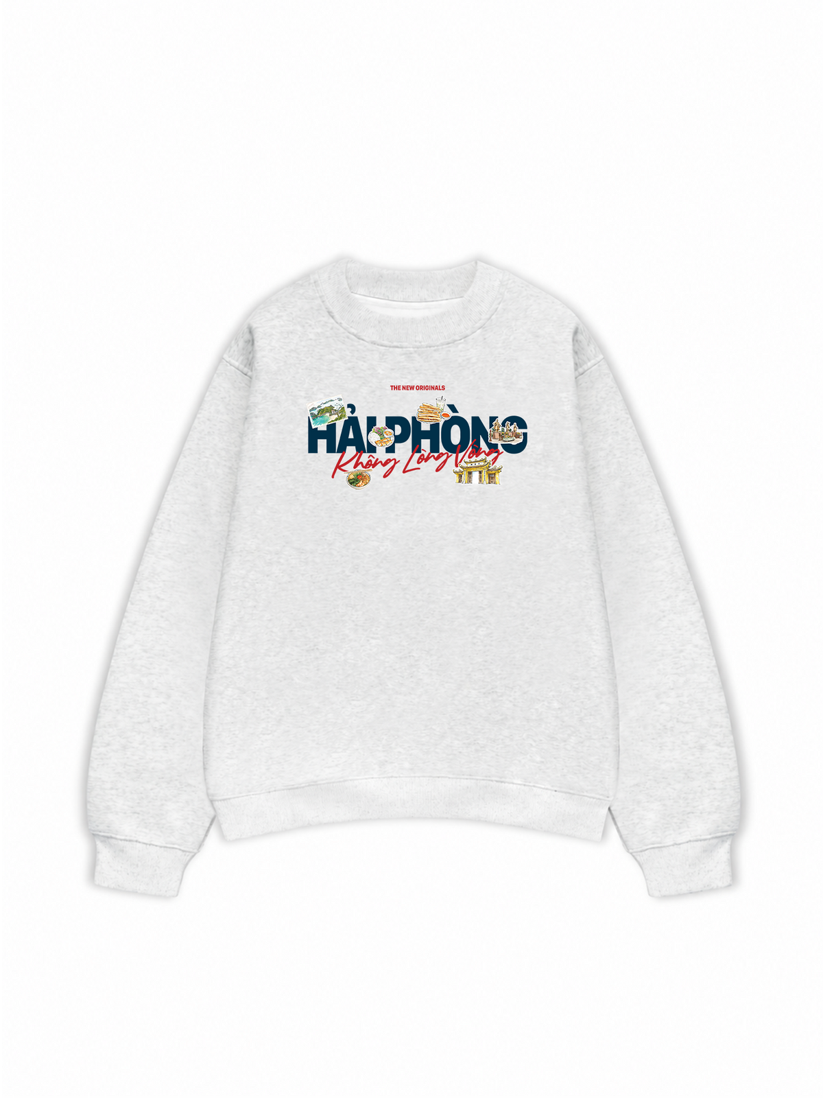Áo Sweater Nỉ Hai Da Hải Phòng Không Lòng Vòng