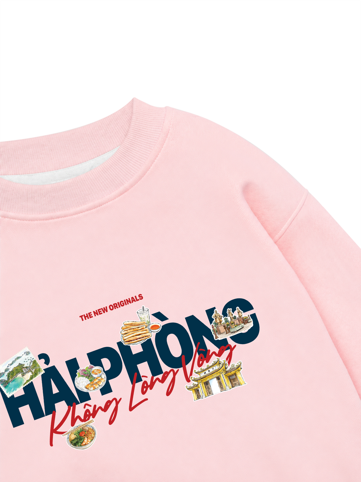 Áo Sweater Nỉ Hai Da Hải Phòng Không Lòng Vòng
