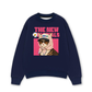 Áo Sweater Nỉ Hai Da Power Cat