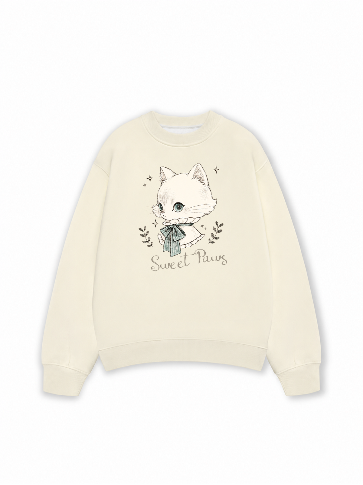 Áo Sweater Nỉ Hai Da Sweet Paws