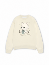 Áo Sweater Nỉ Hai Da Sweet Paws