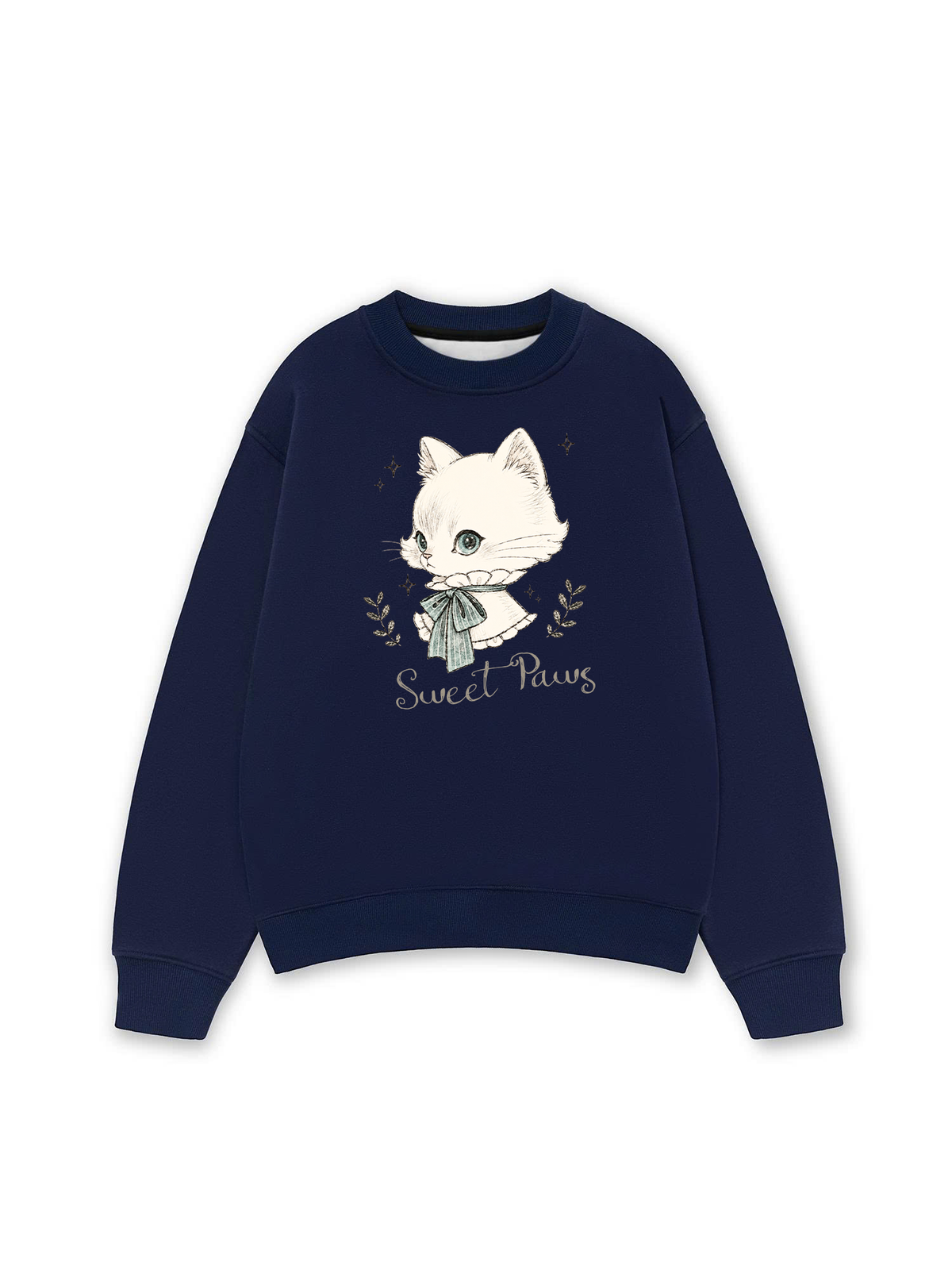 Áo Sweater Nỉ Hai Da Sweet Paws