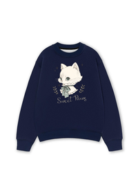 Áo Sweater Nỉ Hai Da Sweet Paws