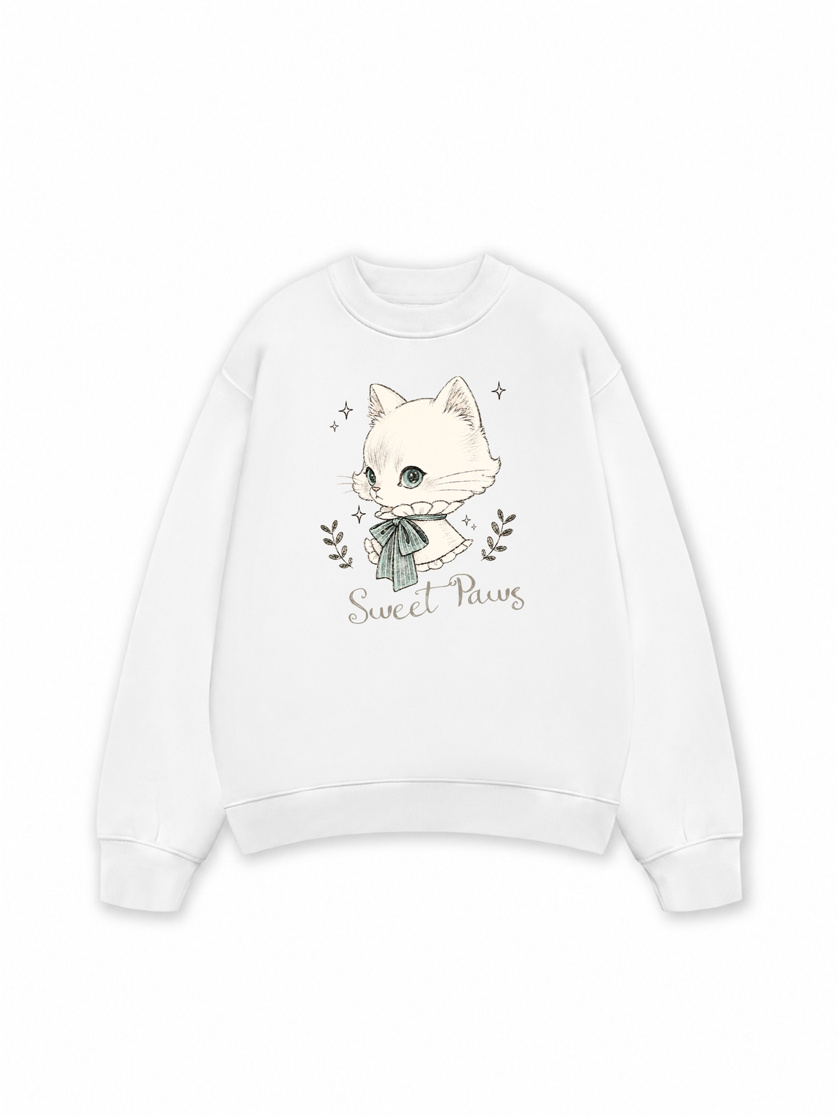 Áo Sweater Nỉ Hai Da Sweet Paws