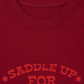 Áo Thun Relaxed Fit Sadle Up For A Rodeo