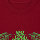 Áo Thun Relaxed Fit Not So Social Today Green Fire