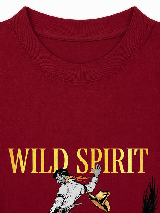 Áo Thun Relaxed Fit The Bad Horse Wild Spirit