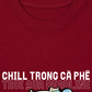 Áo Thun Relaxed Fit Hội Mèo Chill trong Cà Phê