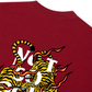 Áo Thun Relaxed Fit Not So Social Today Tiger Heat