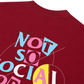 Áo Thun Relaxed Fit Not So Social Today Abstract Introvert