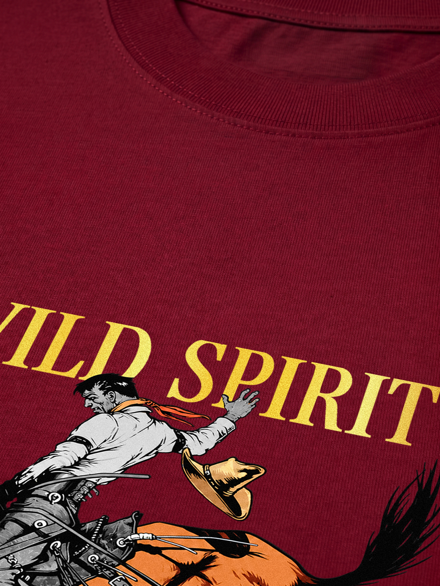Áo Thun Relaxed Fit The Bad Horse Wild Spirit